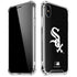 MLB Chicago White Sox - Solid Distressed iPhone XS Max Clear Case